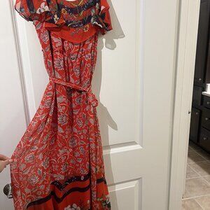 Anthropologie- Zuri Midi Dress